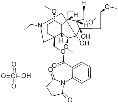 LYCACONITINE PERCHLORATE 结构式