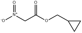 Acetic acid, nitro-, cyclopropylmethyl ester (9CI) 结构式