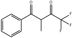 4,4,4-三氟-2-甲基-1-苯基丁烷-1,3-二酮 结构式