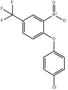 1-(4-氯苯氧基)-2-硝基-4-(三氟甲基)苯 结构式
