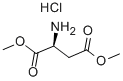 L-天冬氨酸二甲酯盐酸盐 结构式