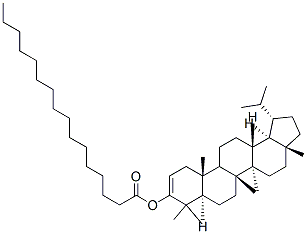 羽扇烯基棕榈酸酯 结构式