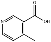 4-甲基吡啶-3-羧酸 结构式