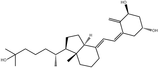 罗钙全 结构式