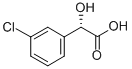 (S)-3-氯扁桃酸 结构式