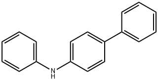 N-苯基-4-联苯胺 结构式