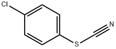 4-Chlorophenyl thiocyanate 结构式