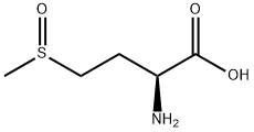 L-蛋氨酸亚砜 结构式