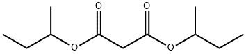 Malonic acid bis(1-methylpropyl) ester 结构式