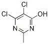 5,6-Dichloro-2-methyl-4-pyrimidinol 结构式