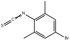 4-溴-2,6-二甲基苯基硫氰酸酯 结构式