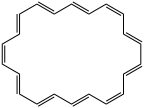 Cyclodocosane-1,3,5,7,9,11,13,15,17,19,21-undecene 结构式