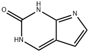 1H-PYRROLO[2,3-D]PYRIMIDIN-2(7H)-ONE 结构式