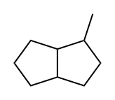 OCTAHYDRO-1-METHYLPENTALENE 结构式