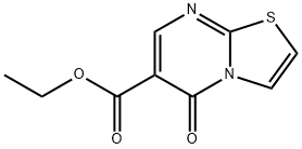 5-氧代-5H-噻唑并[3,2-A]嘧啶-6-羧酸乙酯 结构式