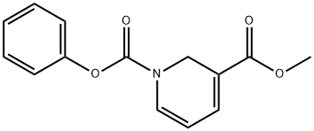 1,3(2H)-PYRIDINEDICARBOXYLIC ACID, 3-METHYL 1-PHENYL ESTER 结构式