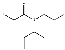 N,N-双(丁-2-基)-2-氯乙酰胺 结构式