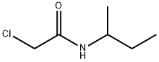 N-丁-2-基-2-氯-乙酰胺 结构式