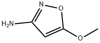 3-氨基-5-甲氧基异恶唑 结构式