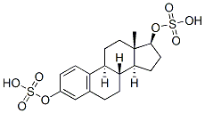 estradiol 3,17-disulfate 结构式