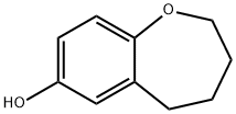 2,3,4,5-Tetrahydro-1-benzoxepin-7-ol 结构式