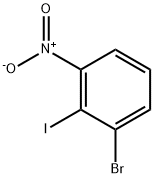2-碘-3溴硝基苯 结构式