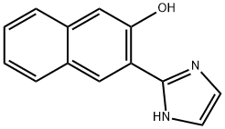 3-(1H-IMIDAZOL-2-YL)-NAPHTHALEN-2-OL 结构式