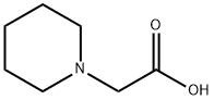 1-哌啶基乙酸 结构式
