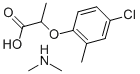 dimethylammonium 2-(4-chloro-2-methylphenoxy)propionate 结构式