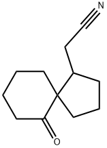 Spiro[4.5]decane-1-acetonitrile, 6-oxo- (9CI) 结构式