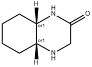 2(1H)-Quinoxalinone,octahydro-,(4aR,8aS)-rel-(9CI) 结构式