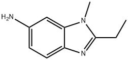 1H-Benzimidazol-6-amine,2-ethyl-1-methyl- 结构式