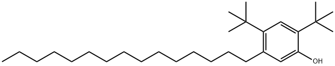 2,6-Bis(tert-butyl)-5-pentadecylphenol 结构式