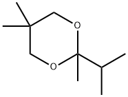 2-isopropyl-2,5,5-trimethyl-1,3-dioxane 结构式