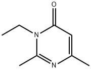 3-Ethyl-2,6-dimethyl-4(3H)-pyrimidinone 结构式