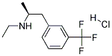 右盐酸芬氟拉明 结构式