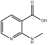 2-甲胺基-3-吡啶甲酸 结构式