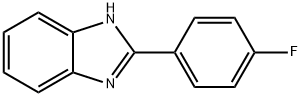 2-(4-氟苯基)苯并咪唑 结构式