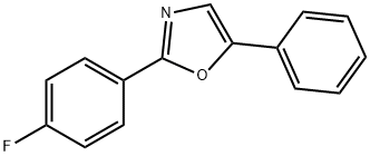 2-(4-氟苯基)-5-苯基-1,3,4-恶二唑 结构式