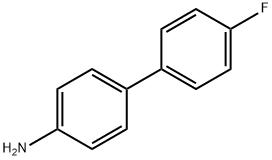 4'-氟-联苯-4-胺 结构式