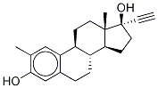 2-甲基乙炔基雌二醇 结构式