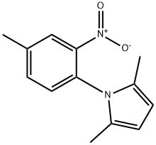2,5-二甲基-1-(对甲苯基)-吡咯 结构式