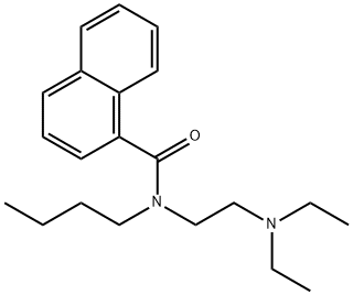 丁萘夫汀 结构式