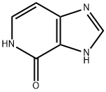 1H-咪唑并[4,5-C]吡啶-4-醇 结构式
