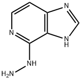 3H-IMidazo[4,5-c]pyridine, 4-hydrazinyl- 结构式