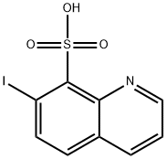 8-Quinolinesulfonic  acid,  7-iodo- 结构式