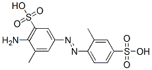 2',3-dimethyl-4-amino-4',5-disulfoazobenzene 结构式