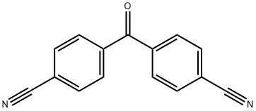4,4'-二氰基二苯甲酮 结构式
