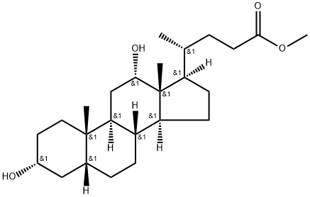 脱氧胆酸甲酯 结构式