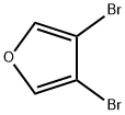 3,4-二溴呋喃 结构式